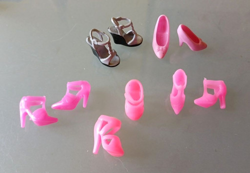 Mattel barbie lotto scarpe - mattel,