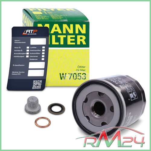 Mann filtro olio tappo - +,