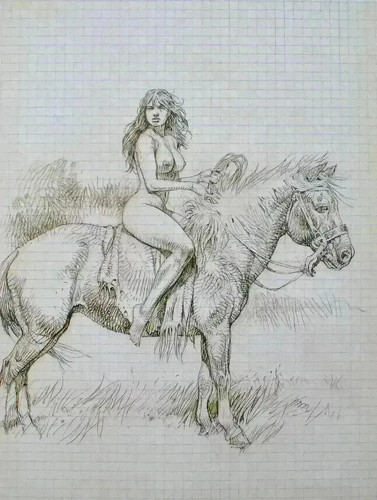 Paolo serpieri cavalière - paolo, serpieri: