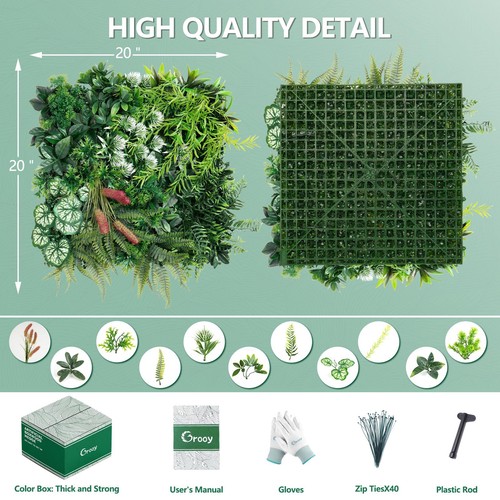 Grooy grass wall panels - grooy,