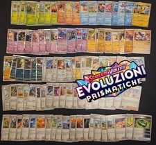 Pokemon Evoluzioni Prismatiche Set Completo di C- Non C- Holo | Lotto ITA