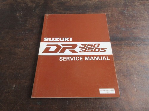 Suzuki dr350 dr350s 1990 - dr350s,
