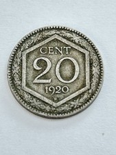 MONETA 20 CENTESIMI ESAGONO