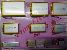 Batterie a litio 3.7 v per