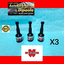 3 PEZZI ADDITIVO DIESEL GASOLIO PULITORE INIETTORI WURTH 200ML ALTE PRESTAZIONI