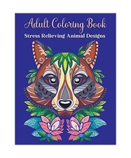 Adult Coloring Book, Stress