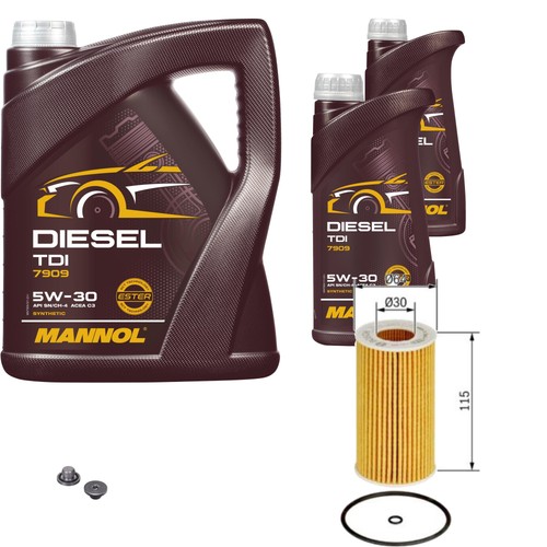 Filtro olio bosch mannol - olio, l