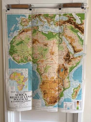 Philips africa rilievo della - africa,