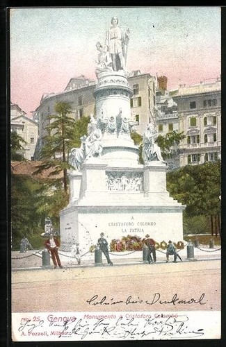 Genova monumento cristoforo - a,