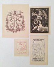 ♥ LOTTO 4 EX LIBRIS LORENZO