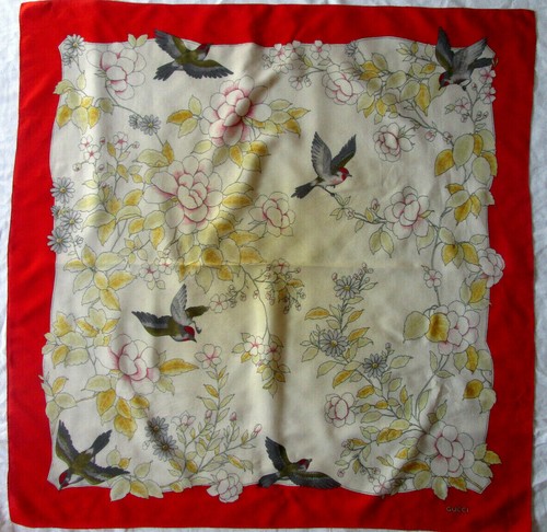 Gucci foulard soie - -gucci, tbeg