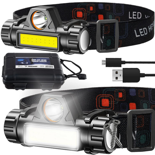 Lampada testa 4in1 cob - lampada,