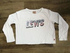 Levis tshirt crop top donna maniche lunghe taglia over 16 anni 