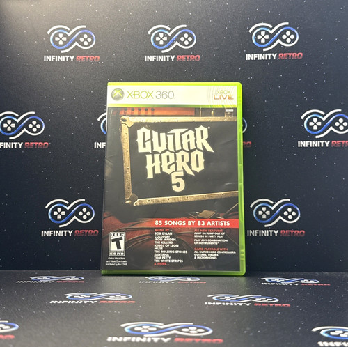 Guitar hero microsoft xbox - hero, 5
