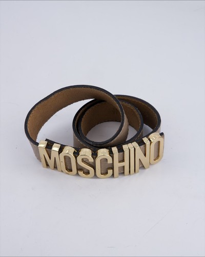 Cintura moschino pelle - moschino,