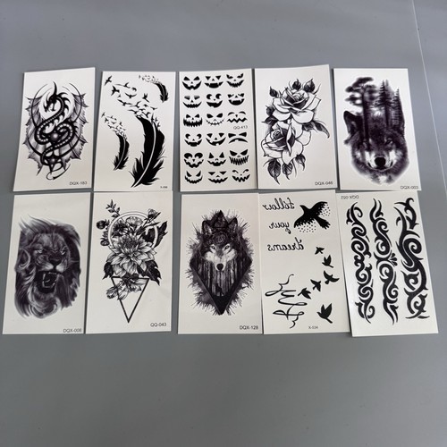 Lotto fogli tatuaggi - lotto, di