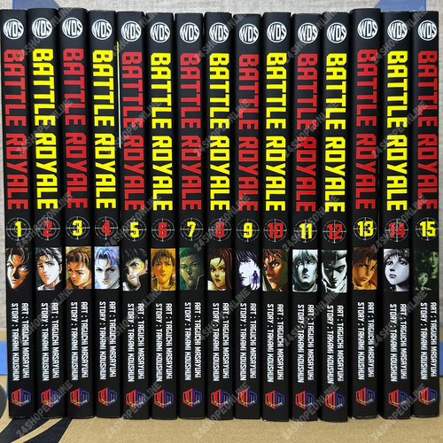 Battle royale manga volume - battle,