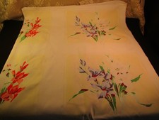 VTG COTTON TABLECLOTH