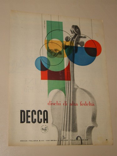 Decca records dischi - decca,