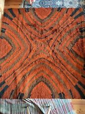 tappeto lana vintage anni "70, pelo lungo cm4, usato pochissimi come nuovo, 