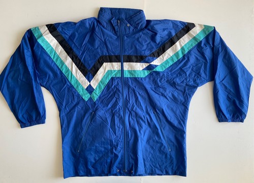 Giacca vento blu adidas anni - giacca, a