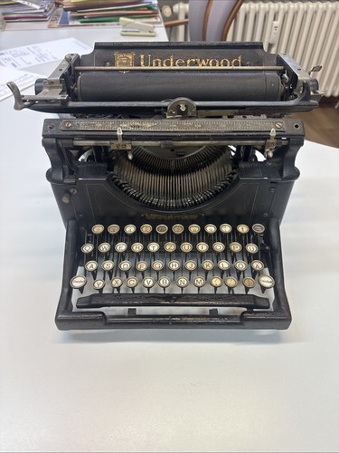 Macchina scrivere underwood - scrivere,