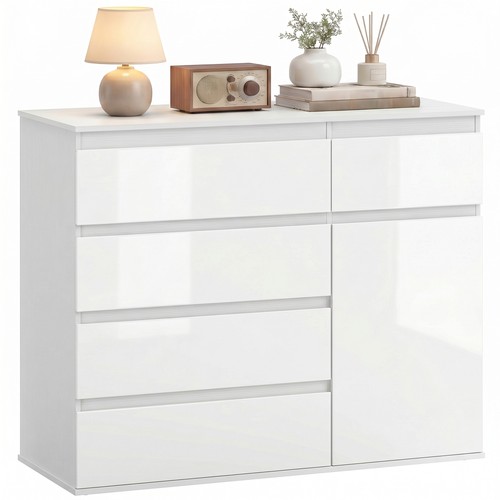Homcom credenza moderna con - moderna,
