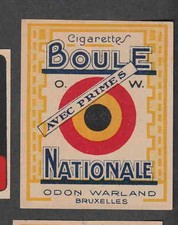  Ancienne   étiquette de