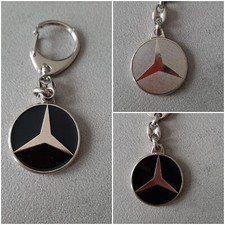 Portachiavi Pubblicitario Mercedes Benz originale Vintage collezione Nuovo 