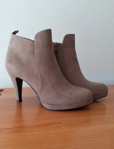 Stivaletti anna field beige - stivaletti,