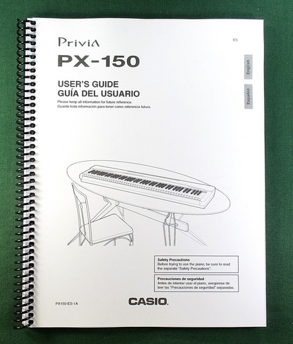 Casio 150 instruction - casio, px-150