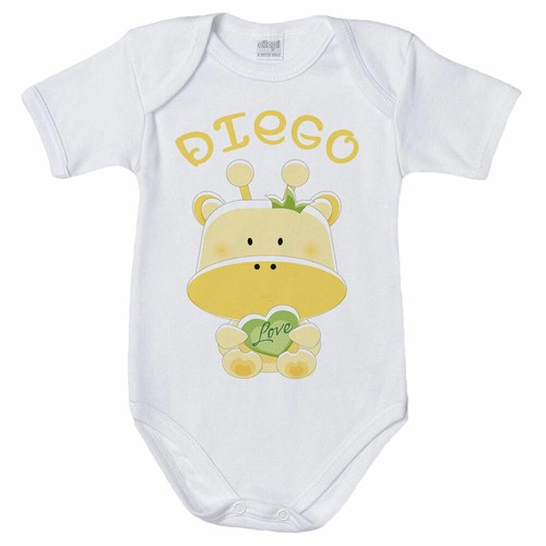 Body neonato personalizzato