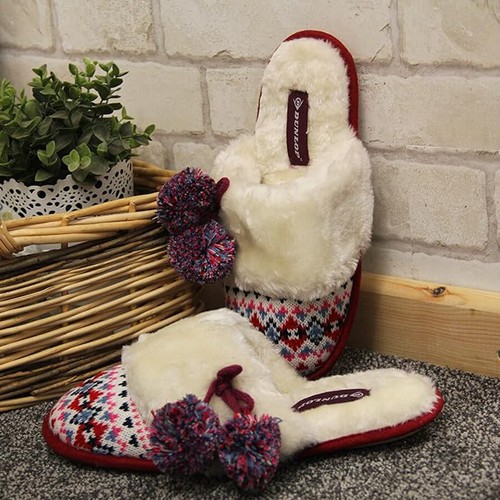 Pantofole donna dunlop - donna,