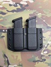 Black Kydex Dual Magazine