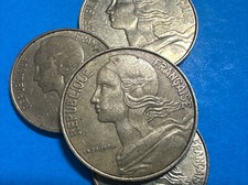 Cents french francs - french, 10