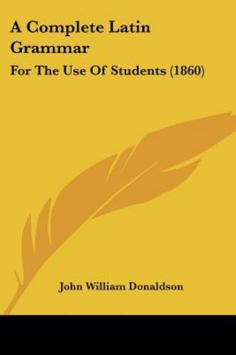 Complete latin grammar for - a,