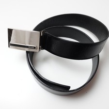 Cintura Prada in pelle nera 95