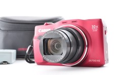 Canon PowerShot SX700 HS Red Near Mint Compat Digital Camera 16.1MP Y1852