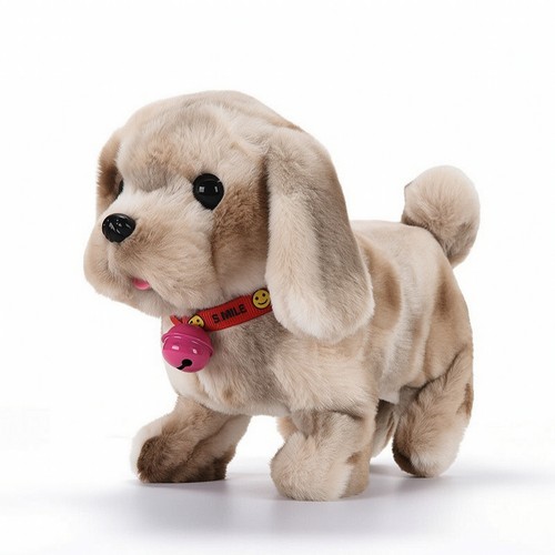 Cane peluche con collare - con,