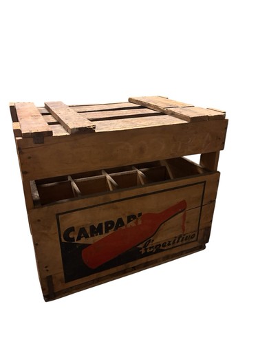Cassetta campari epoca - cassetta,