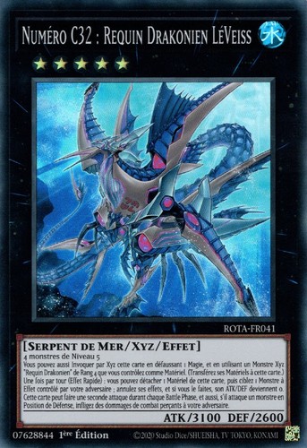 Numéro c32 requin - yu-gi-oh!,