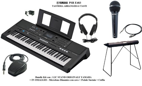 Yamaha psr e483 - yamaha,