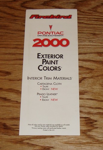 Brochure vendita colori