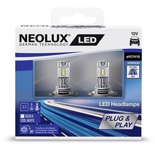 COPPIA LAMPADE NEOLUX N499DWBS-2SCB A LED H7/H18 SOCKET BASE 6500K (BY OSRAM)