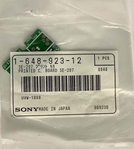 Sony 648 923 scheda - sony, 1-648-923-12