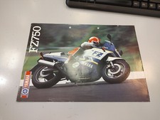 YAMAHA FZ 750 -   DEPLIANT