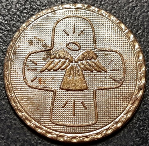 Medaglia religiosa placcata - medaglia,
