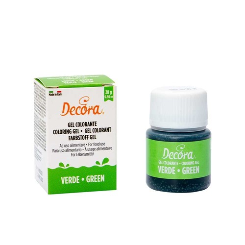 Colorante gel alimentare verde