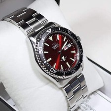 Orient Kamasu Maroon Dial