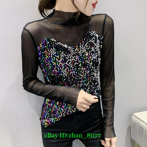 Shirt donna paillettes - t-shirt,
